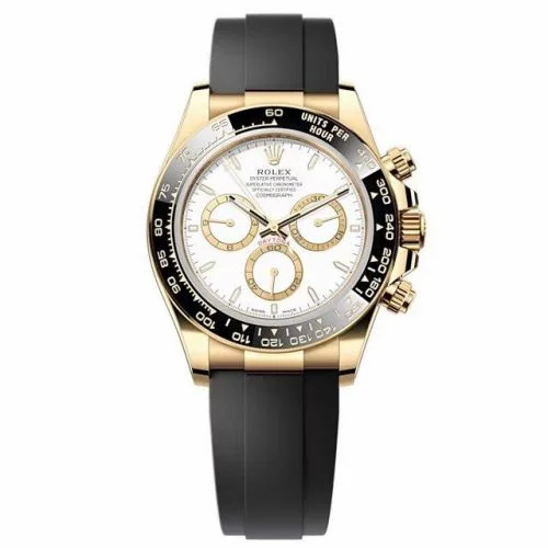 Rolex Cosmograph Daytona Yellow Gold - Cerachrom / White / Oysterflex 126518LN-0002 (M126518LN-0002)